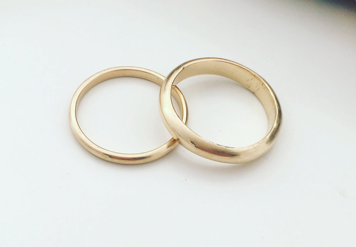 Millie's Wedding rings