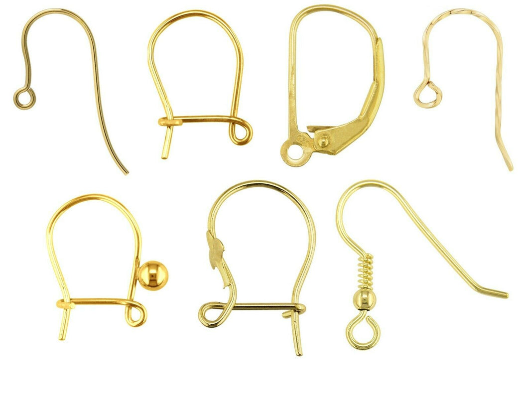 Different type deals of earring hooks