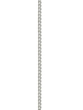 Load image into Gallery viewer, 9ct White Gold Chain 16 inch White Gold 0.5mm Diamond Cut Curb Chain 16&quot;/40cm
