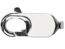 Load image into Gallery viewer, Sterling Silver 15mm trigger clasp lobster clasp silver jewellery fastener 925
