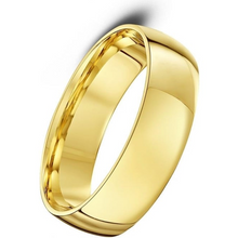 Load image into Gallery viewer, Large Wedding Ring Gold Wedding Ring BIG Size EXTRA LARGE 9ct Yellow Gold
