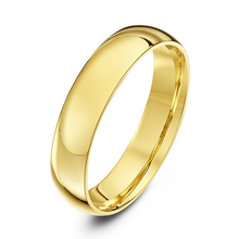 Load image into Gallery viewer, Large Wedding Ring Gold Wedding Ring BIG Size EXTRA LARGE 9ct Yellow Gold
