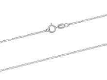 Load image into Gallery viewer, Sterling Silver Chain Diamond Cut Curb Link Necklace 16&quot; 18&quot; 20&quot; 22&quot; 24&quot; 26&quot; 28&quot;
