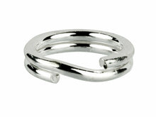 Load image into Gallery viewer, 925 Sterling Silver 7mm Split Ring Solid Silver Easy Fit Jewellery Making x 1
