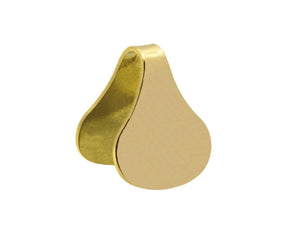 9ct Yellow Gold Chain Ends 9ct End Caps 3mm, 4mm, 5mm, 6mm, 8mm Round End Cap