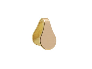 9ct Yellow Gold Chain Ends 9ct End Caps 3mm, 4mm, 5mm, 6mm, 8mm Round End Cap