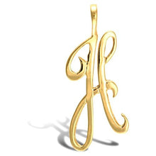 Load image into Gallery viewer, 9CT GOLD INITIAL SCRIPT PENDANT SOLID 9CT GOLD LETTER INITIAL 9CT YELLOW GOLD
