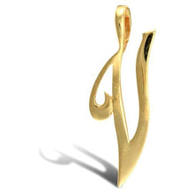 Load image into Gallery viewer, 9CT GOLD INITIAL SCRIPT PENDANT SOLID 9CT GOLD LETTER INITIAL 9CT YELLOW GOLD
