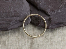 Load image into Gallery viewer, 20mm Gold Hoop Earrings 14ct Gold Bonded Hoop Earrings 14ct Gold x SINGLE
